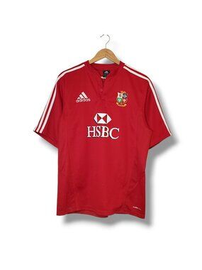 Adidas British And Irish Lions Rugby Jersey Red Size M